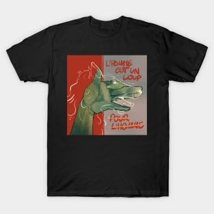 MAN IS A WOLF T-Shirt